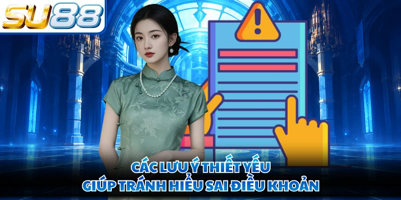 Các lưu ý thiết yếu giúp tránh hiểu sai điều khoản