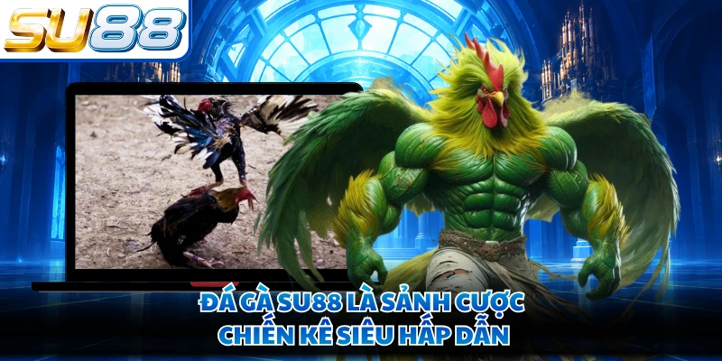 Đá gà SU88 là sảnh cược chiến kê siêu hấp dẫn