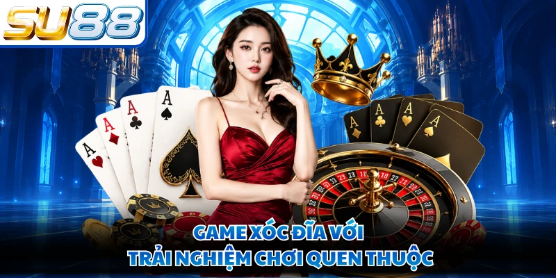 Game xóc đĩa với trải nghiệm chơi quen thuộc