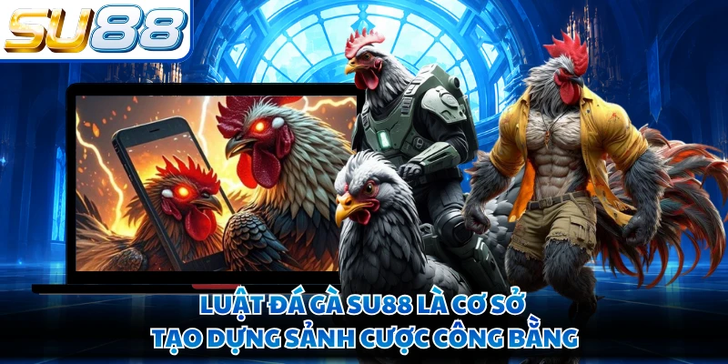 Luật đá gà SU88 là cơ sở tạo dựng sảnh cược công bằng